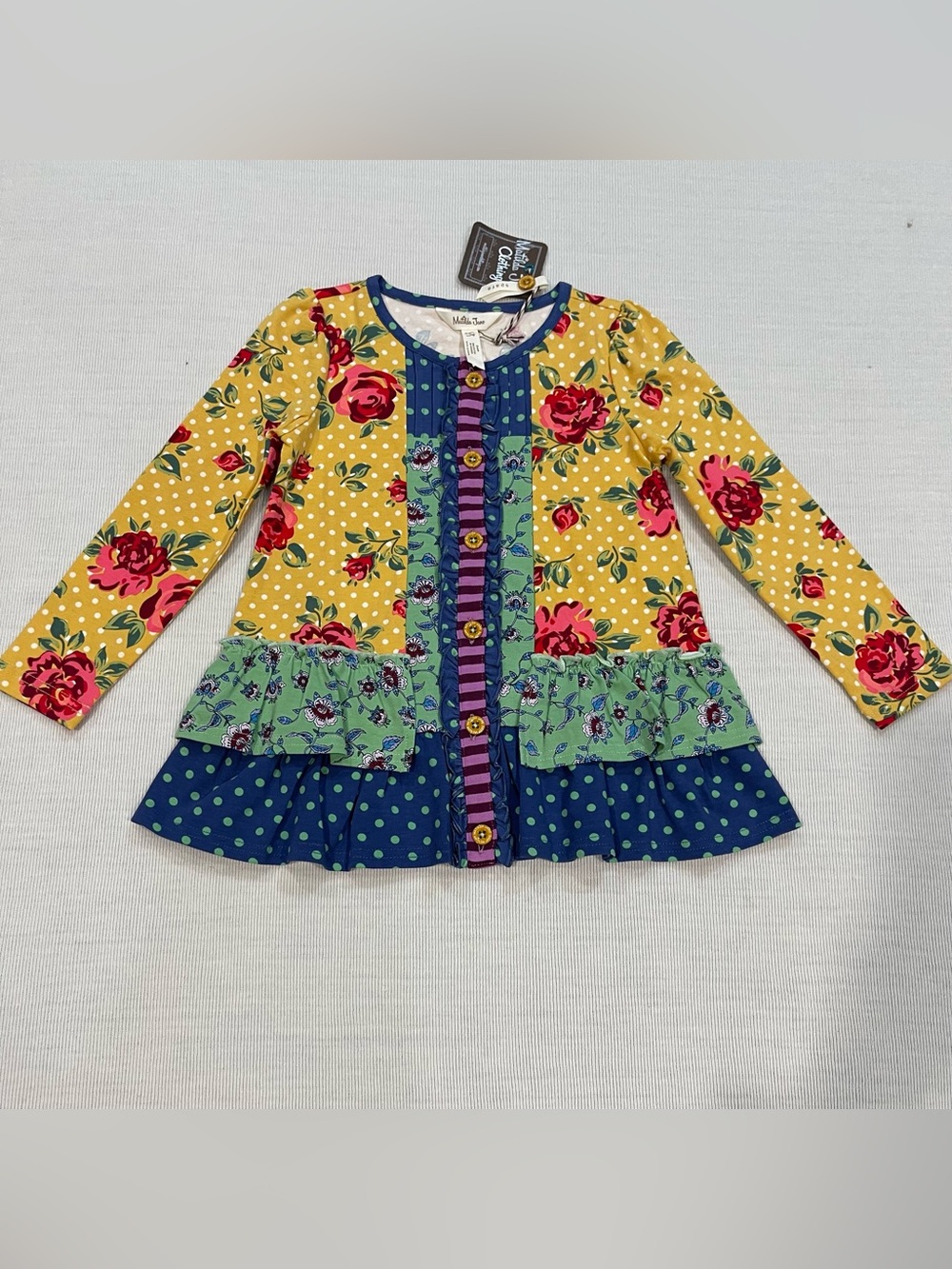 Matilda Jane Choose Your Own Path Setting Sun Tunic Size 4 NWT